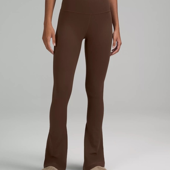 lululemon align high-rise mini-flare pant *short - java - Picture 2 of 9